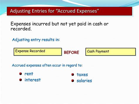 failure to accrue interest expense results in|Adjusting Entries .